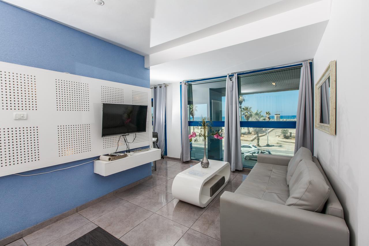Ocean Front Apartments First Line To The Beach Tel Aviv Quarto foto